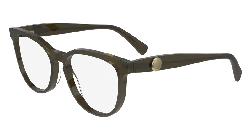 LONGCHAMP Donna LO2729 319 Montature da vista Acetato Verde  Geometrica Normale Normale