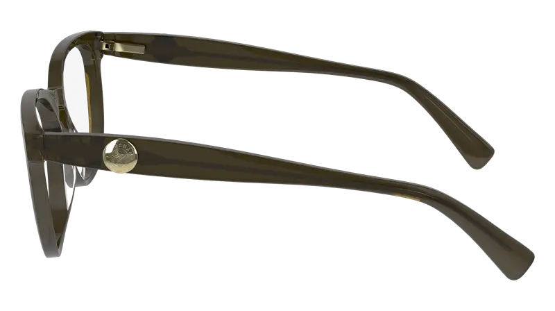 LONGCHAMP Donna LO2729 319 Montature da vista Acetato Verde Geometrica Normale Normale miniatura 3