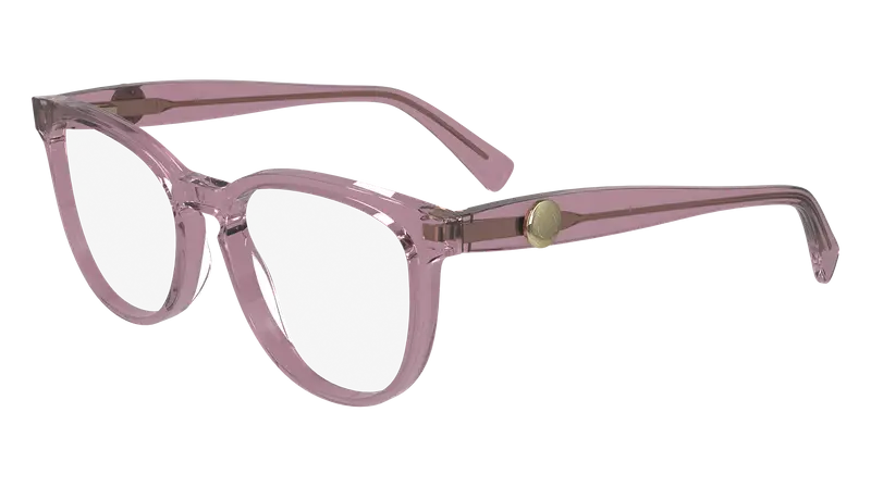 LONGCHAMP Donna LO2729 610 Montature da vista Acetato Rosa  Geometrica Normale Normale