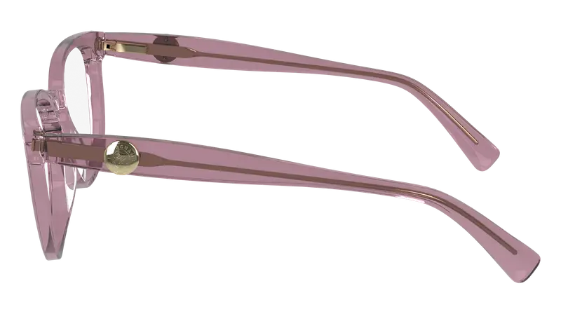 LONGCHAMP Donna LO2729 610 Montature da vista Acetato Rosa Geometrica Normale Normale miniatura 3