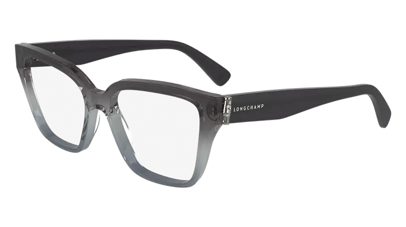 LONGCHAMP Donna LO2733 035 Montature da vista Acetato Grigio  Squadrata Normale Normale