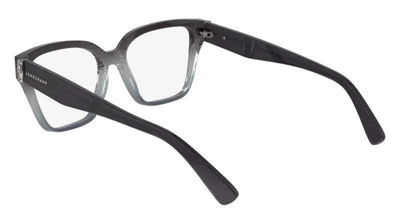 LONGCHAMP Donna LO2733 035 Montature da vista Acetato Grigio Squadrata Normale Normale miniatura 2