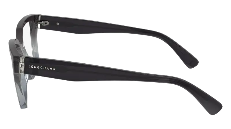 LONGCHAMP Donna LO2733 035 Montature da vista Acetato Grigio Squadrata Normale Normale miniatura 3