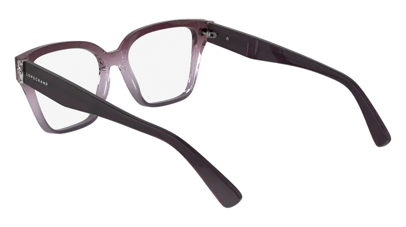 LONGCHAMP Donna LO2733 500 Montature da vista Acetato Viola Squadrata Normale miniatura 3