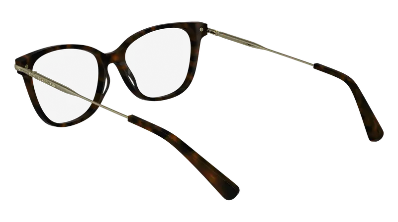 LONGCHAMP Donna LO2735 242 Montature da vista Acetato Havana Cat Eye Normale Normale miniatura 2