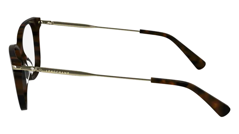 LONGCHAMP Donna LO2735 242 Montature da vista Acetato Havana Cat Eye Normale Normale miniatura 3