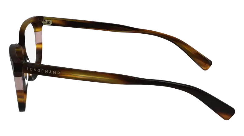 LONGCHAMP Donna LO2739 228 Montature da vista Acetato Havana Squadrata Normale Normale miniatura 3