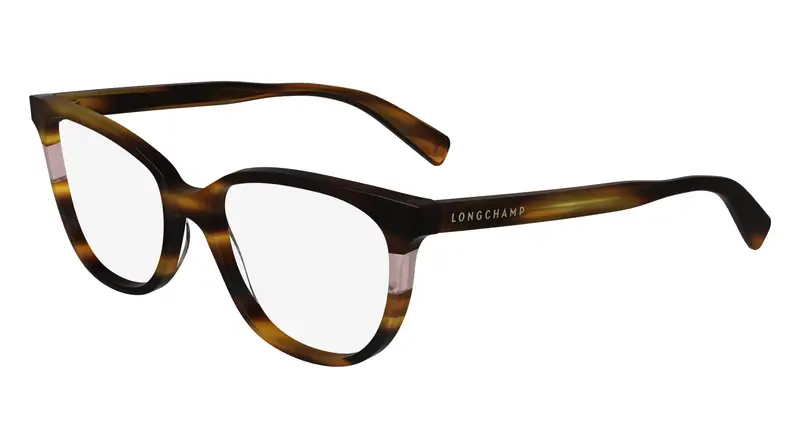 Donna LO2739 228 Montature da vista Acetato Havana Squadrata Normale Normale