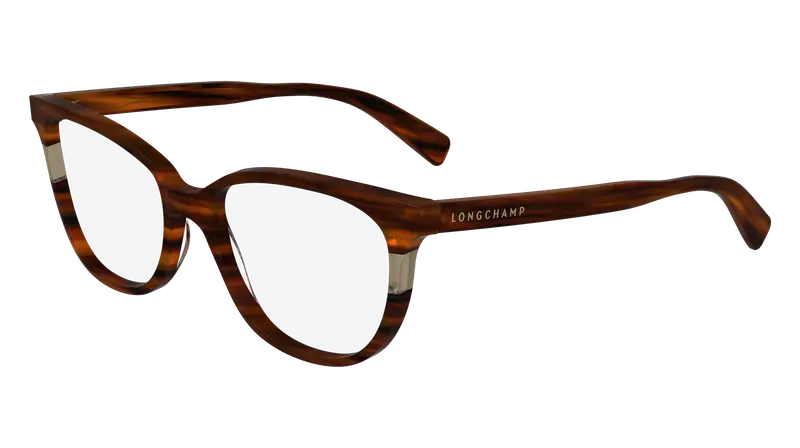 LONGCHAMP Donna LO2739 607 Montature da vista Acetato Rosso  Squadrata Normale Normale