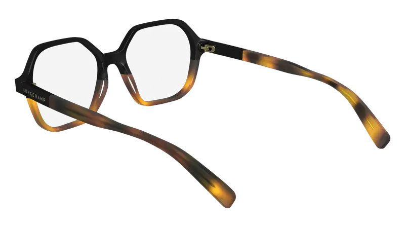 LONGCHAMP Donna LO2740 011 Montature da vista Acetato Nero Squadrata Normale miniatura 3