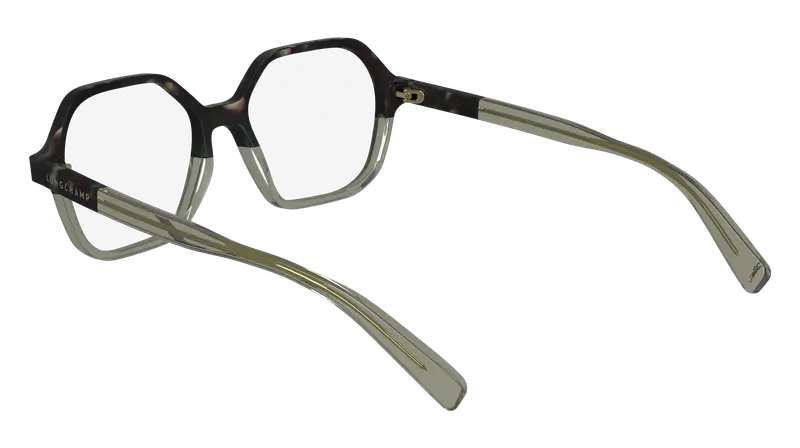 LONGCHAMP Donna LO2740 311 Montature da vista Acetato Verde Squadrata Normale miniatura 3