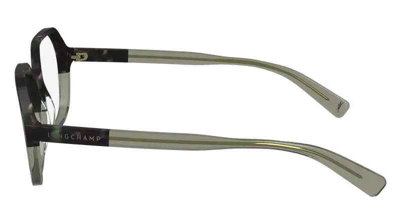 LONGCHAMP Donna LO2740 311 Montature da vista Acetato Verde Squadrata Normale Normale miniatura 3