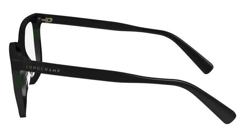 LONGCHAMP Donna LO2741 001 Montature da vista Acetato Nero Squadrata Normale Normale miniatura 3