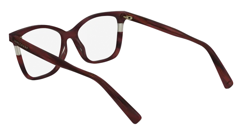 LONGCHAMP Donna LO2741 607 Montature da vista Acetato Rosso Squadrata Normale Normale miniatura 2