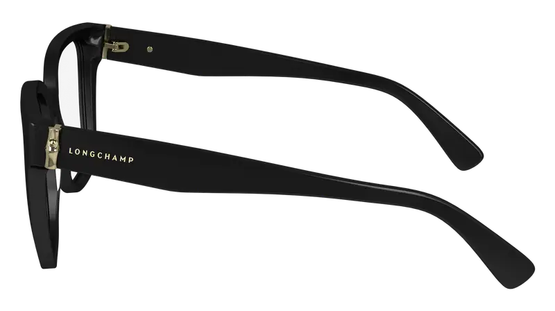 LONGCHAMP Donna LO2745 001 Montature da vista Acetato Nero Squadrata Normale Normale miniatura 3
