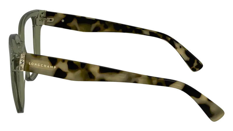 LONGCHAMP Donna LO2745 311 Montature da vista Acetato Verde Squadrata Normale Normale miniatura 3