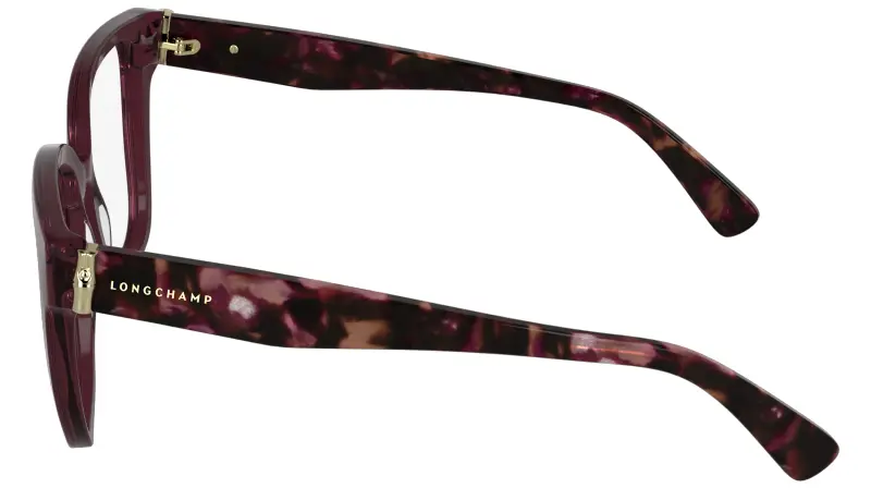 Donna LO2745 601 Montature da vista Acetato Bordeaux Squadrata Normale miniatura 3