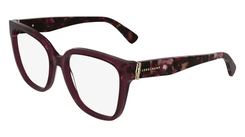 Donna LO2745 601 Montature da vista Acetato Bordeaux Squadrata Normale