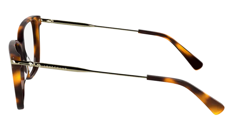 LONGCHAMP Donna LO2751 230 Montature da vista Acetato Havana Squadrata Normale miniatura 2