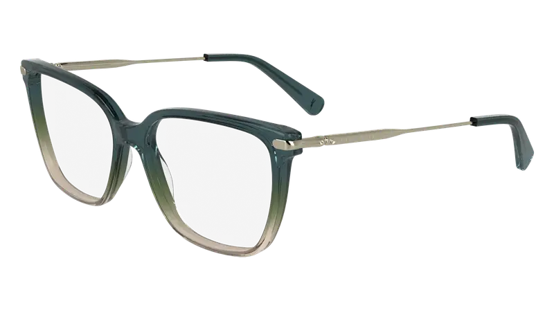 LONGCHAMP Donna LO2751 434 Montature da vista Acetato Blu  Squadrata Normale