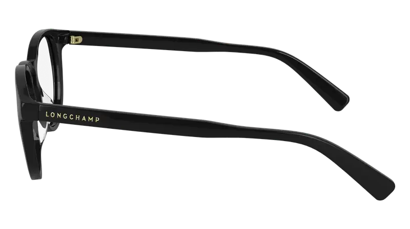 LONGCHAMP Donna LO2752 001 Montature da vista Acetato Nero Geometrica Normale miniatura 2