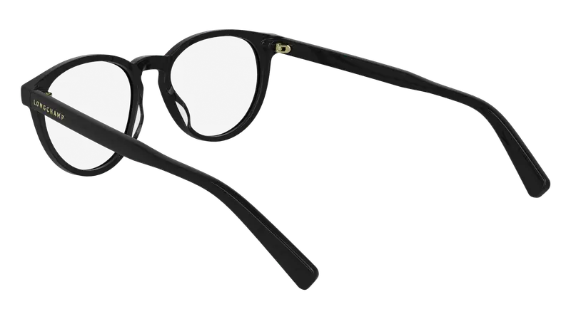 LONGCHAMP Donna LO2752 001 Montature da vista Acetato Nero Geometrica Normale miniatura 3