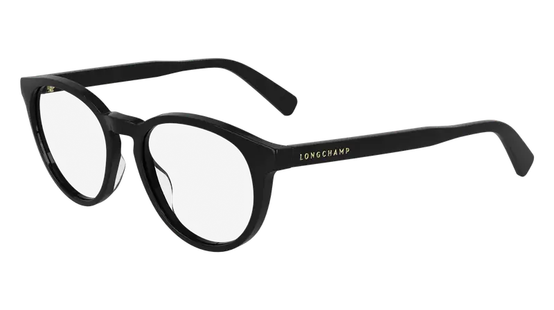 LONGCHAMP Donna LO2752 001 Montature da vista Acetato Nero  Geometrica Normale