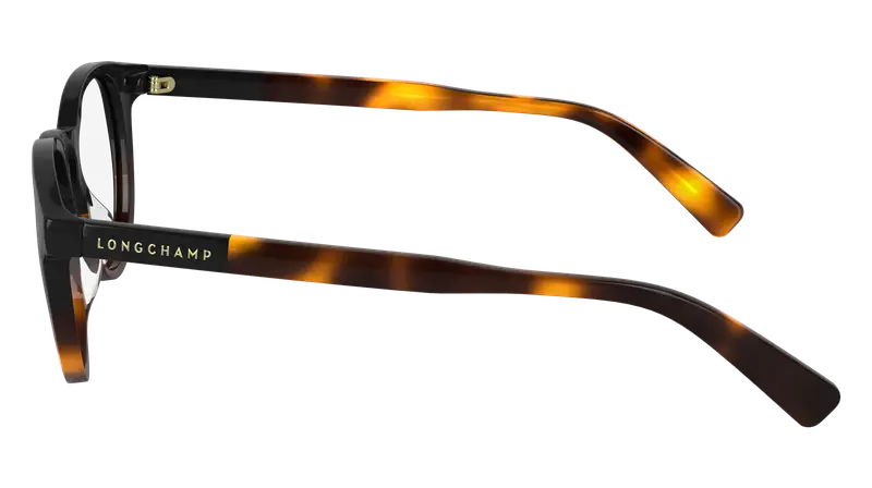 LONGCHAMP Donna LO2752 011 Montature da vista Acetato Nero Geometrica Normale miniatura 2