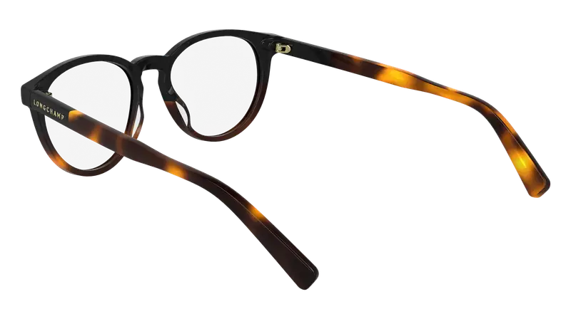 LONGCHAMP Donna LO2752 011 Montature da vista Acetato Nero Geometrica Normale miniatura 3