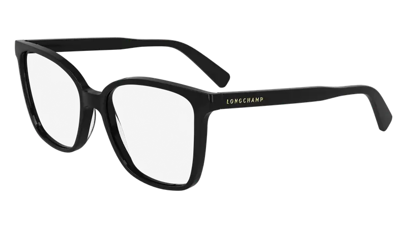 LONGCHAMP Donna LO2753 001 Montature da vista Acetato Nero  Farfalla Normale