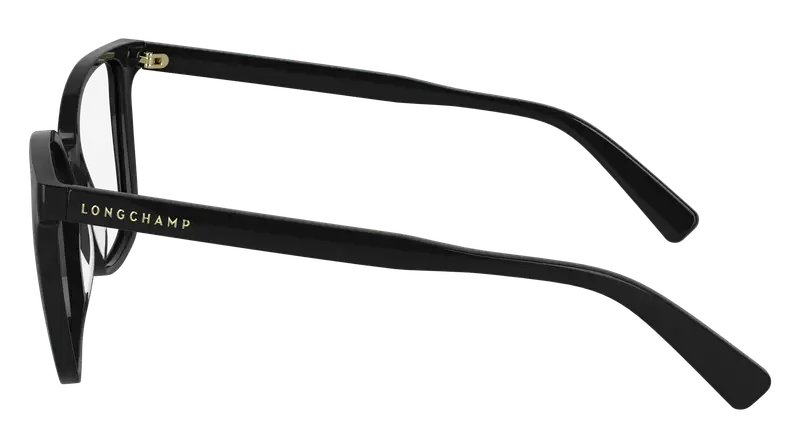 LONGCHAMP Donna LO2753 001 Montature da vista Acetato Nero Farfalla Normale miniatura 2