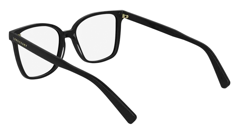 LONGCHAMP Donna LO2753 001 Montature da vista Acetato Nero Farfalla Normale miniatura 3