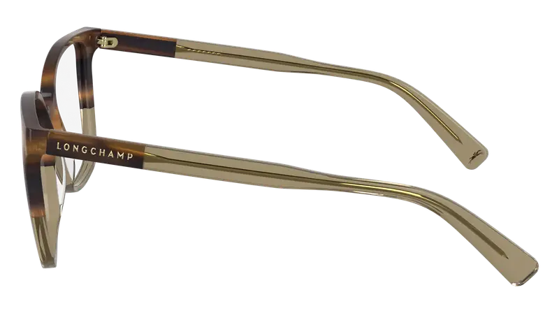 LONGCHAMP Donna LO2753 212 Montature da vista Acetato Marrone Farfalla Normale miniatura 2