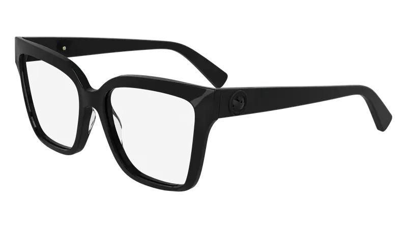 LONGCHAMP Donna LO2754 001 Montature da vista Acetato Nero  Squadrata Normale