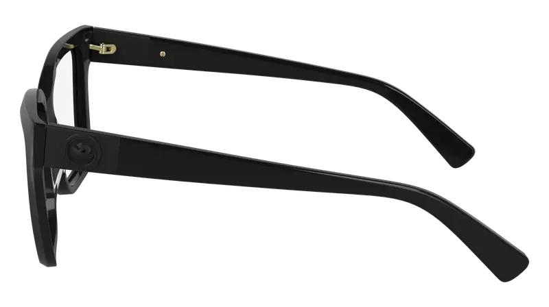 LONGCHAMP Donna LO2754 001 Montature da vista Acetato Nero Squadrata Normale miniatura 2