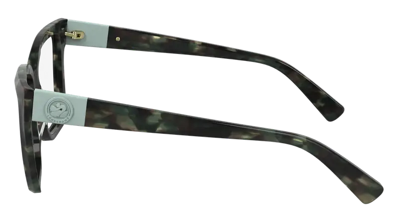 LONGCHAMP Donna LO2754 306 Montature da vista Acetato Verde Squadrata Normale miniatura 2