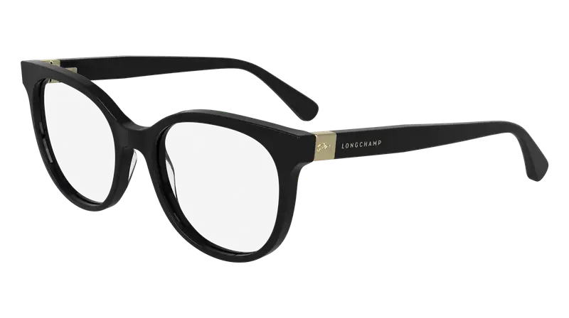 LONGCHAMP Donna LO2756 001 Montature da vista Acetato Nero  Squadrata Normale