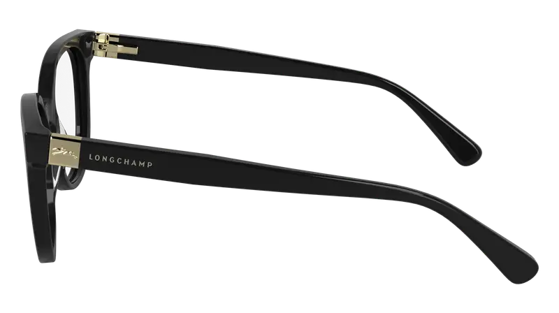 LONGCHAMP Donna LO2756 001 Montature da vista Acetato Nero Squadrata Normale miniatura 2