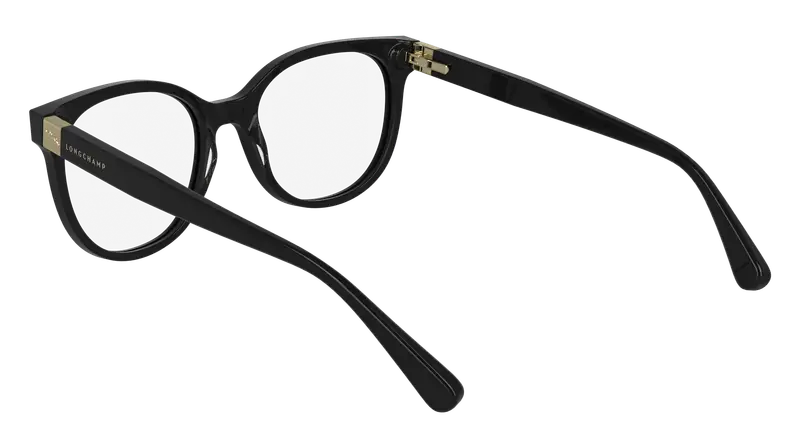 LONGCHAMP Donna LO2756 001 Montature da vista Acetato Nero Squadrata Normale miniatura 3