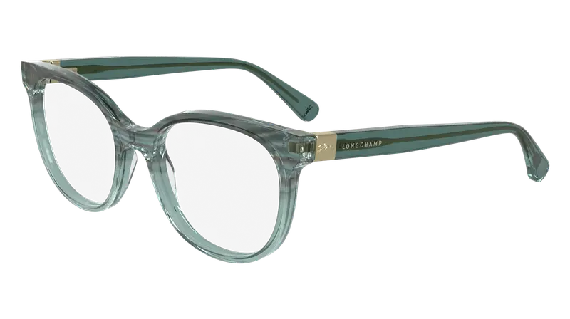 LONGCHAMP Donna LO2756 427 Montature da vista Acetato Petrolio  Squadrata Normale