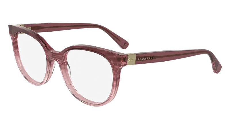 LONGCHAMP Donna LO2756 605 Montature da vista Acetato Rosso  Squadrata Normale