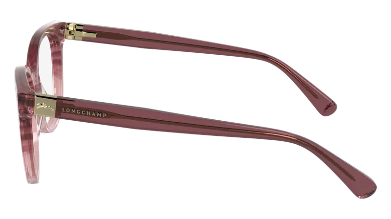 LONGCHAMP Donna LO2756 605 Montature da vista Acetato Rosso Squadrata Normale miniatura 2