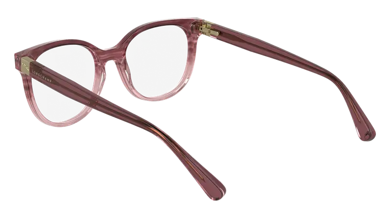 LONGCHAMP Donna LO2756 605 Montature da vista Acetato Rosso Squadrata Normale miniatura 3