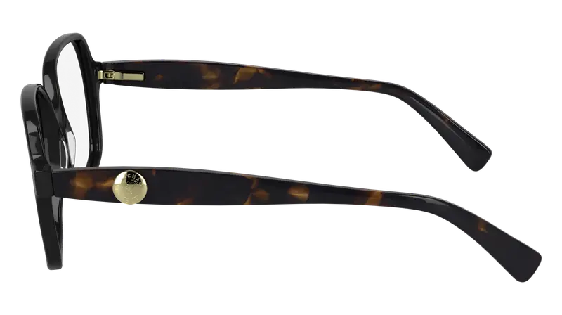 LONGCHAMP Donna LO2757 001 Montature da vista Acetato Nero Squadrata Normale miniatura 2