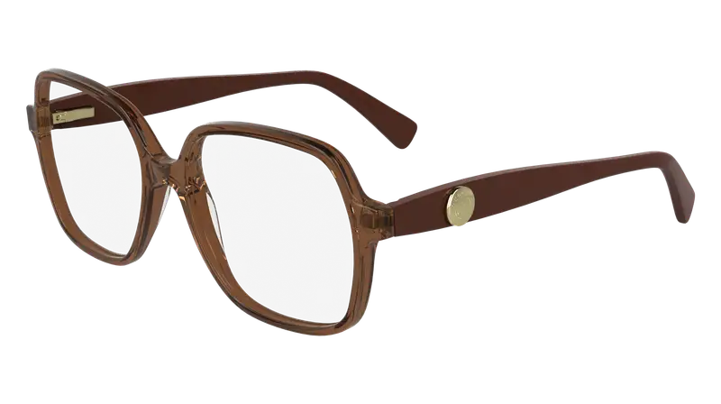 LONGCHAMP Donna LO2757 200 Montature da vista Acetato Marrone  Squadrata Normale