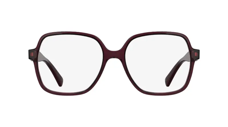 Donna LO2757 601 Montature da vista Acetato Bordeaux Squadrata Normale miniatura 2