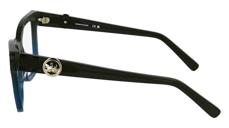 LONGCHAMP Donna LO2761 316 Montature da vista Acetato Farfalla Normale miniatura 2