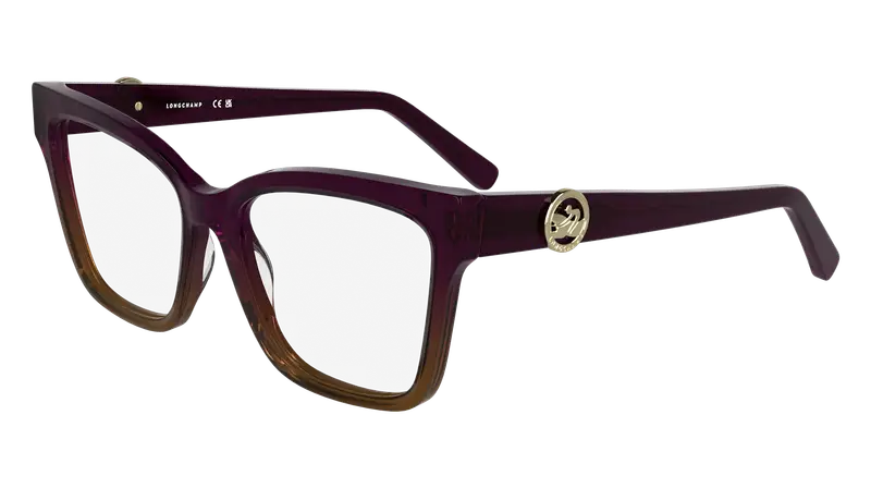 LONGCHAMP Donna LO2761 508 Montature da vista Acetato   Farfalla Normale