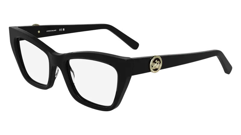 LONGCHAMP Donna LO2762 001 Montature da vista Acetato Nero  Squadrata Normale