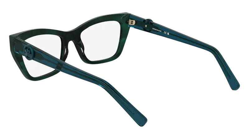 LONGCHAMP Donna LO2762 304 Montature da vista Acetato Squadrata Normale miniatura 3